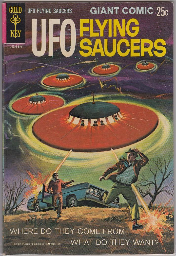 UFO FLYING SAUCERS #01 VF-