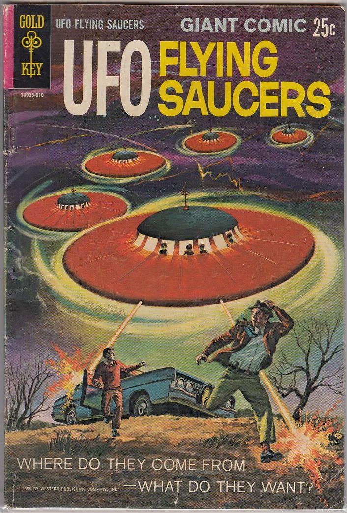 UFO FLYING SAUCERS #01 VG+