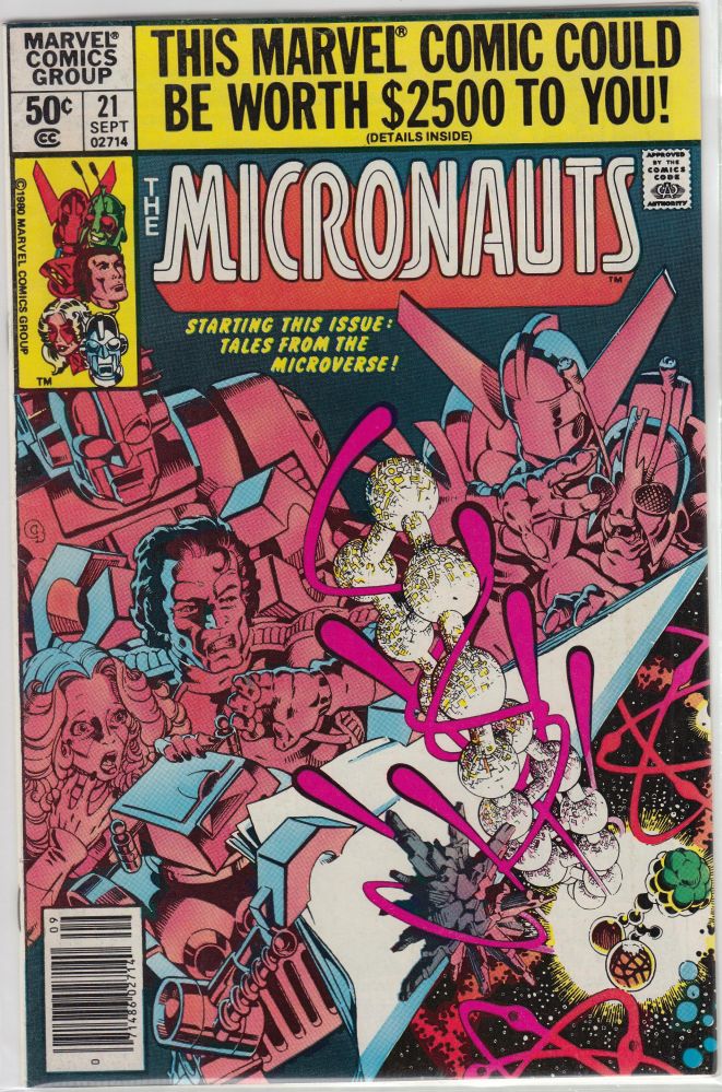 MICRONAUTS (1979) #21 VF-NM