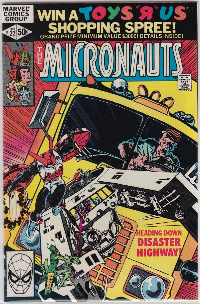 MICRONAUTS (1979) #22 NM-