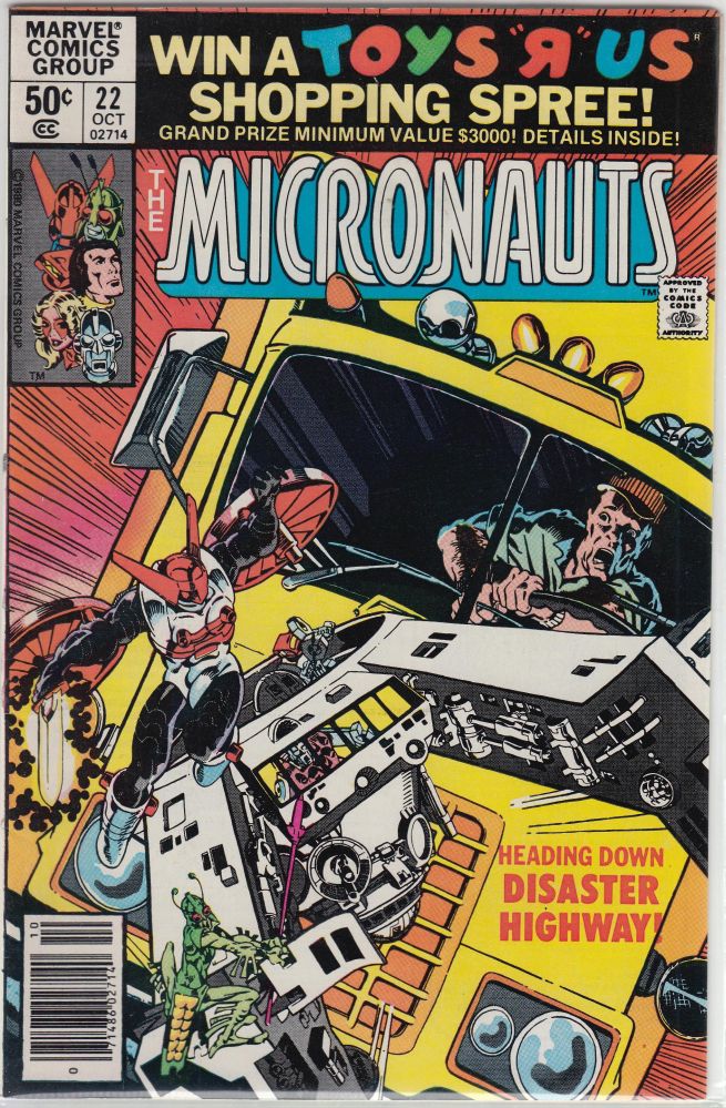 MICRONAUTS (1979) #22 VF-NM