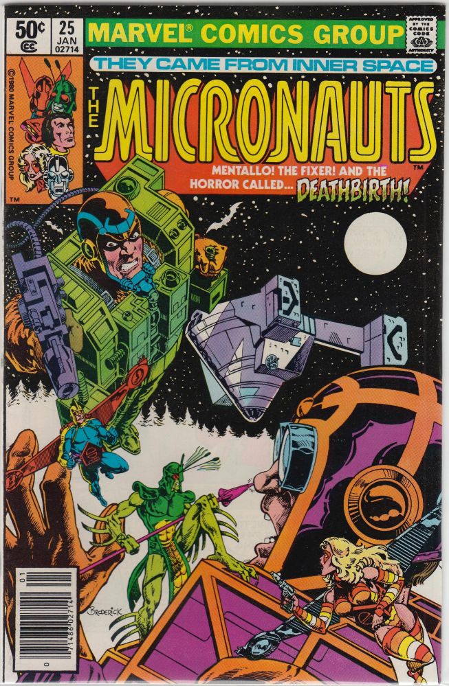 MICRONAUTS (1979) #25 NM-