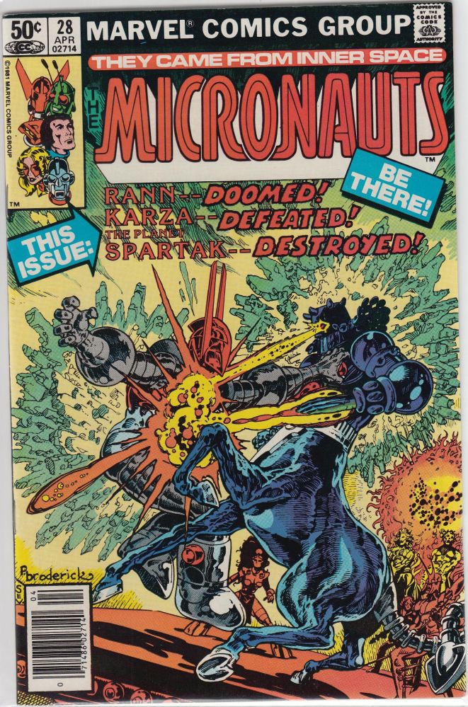 MICRONAUTS (1979) #28 NM