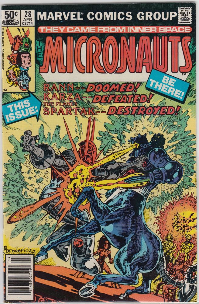 MICRONAUTS (1979) #28 NM-