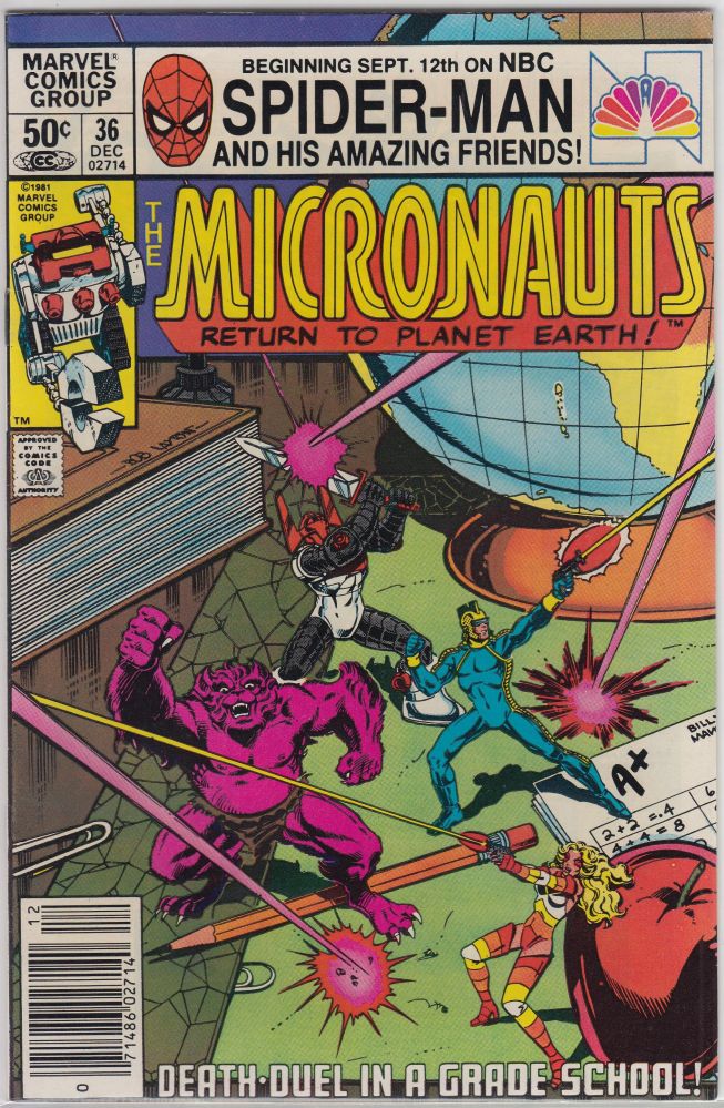 MICRONAUTS (1979) #36 NM-