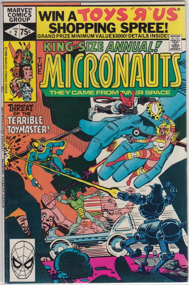 MICRONAUTS (1979) ANNUAL #2 NM