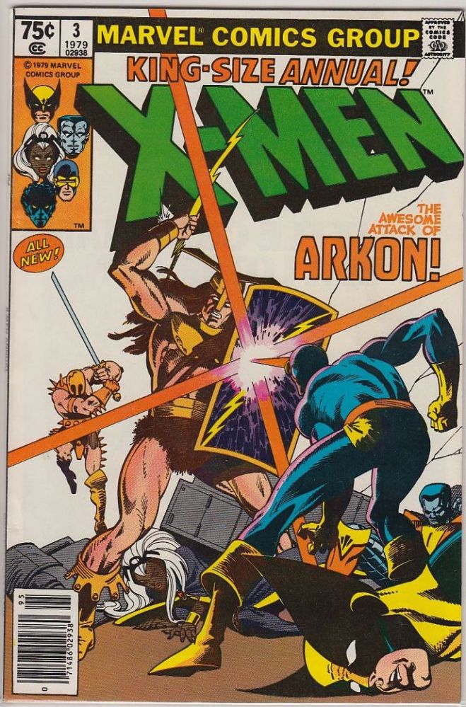 X-MEN (1963) ANNUAL #03 NM-