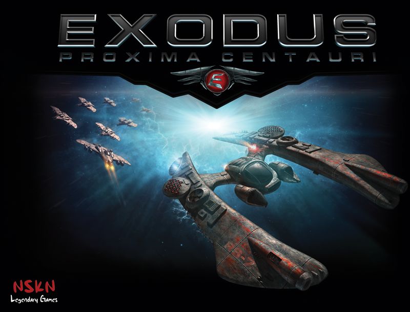 EXODUS PROXIMA CENTAURI BOARD GAME