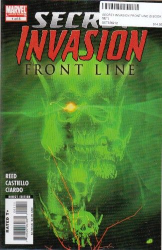 SECRET INVASION FRONT LINE (5 BOOK SET)