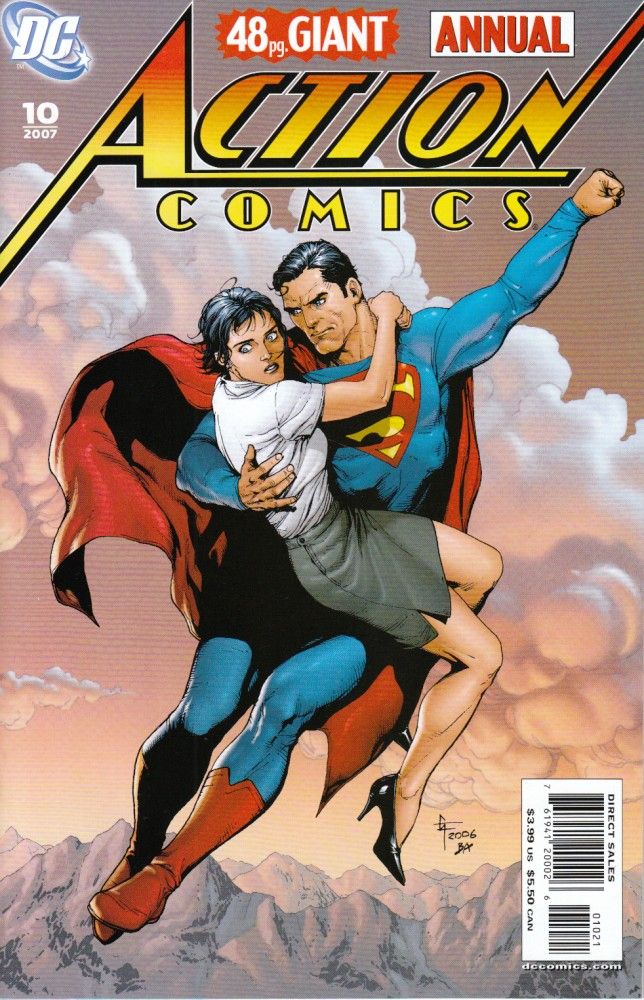 ACTION COMICS ANNUAL #10 VARIANT COVER