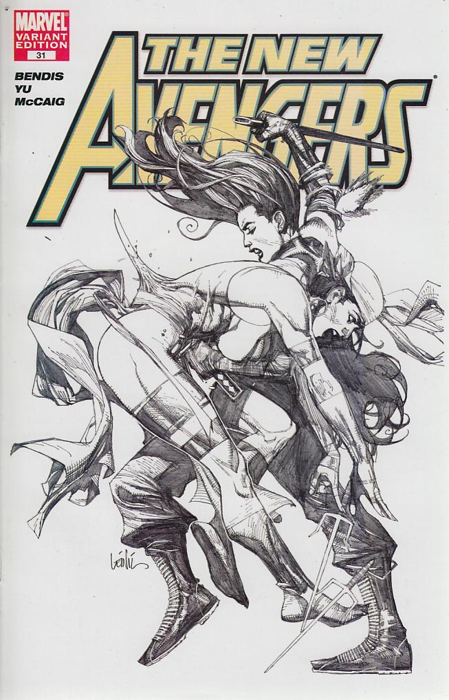 NEW AVENGERS SKETCH COVER #31