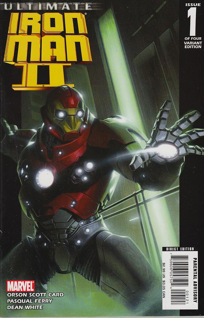 ULTIMATE IRON MAN II DELL OTTO VARIANT COVER #1