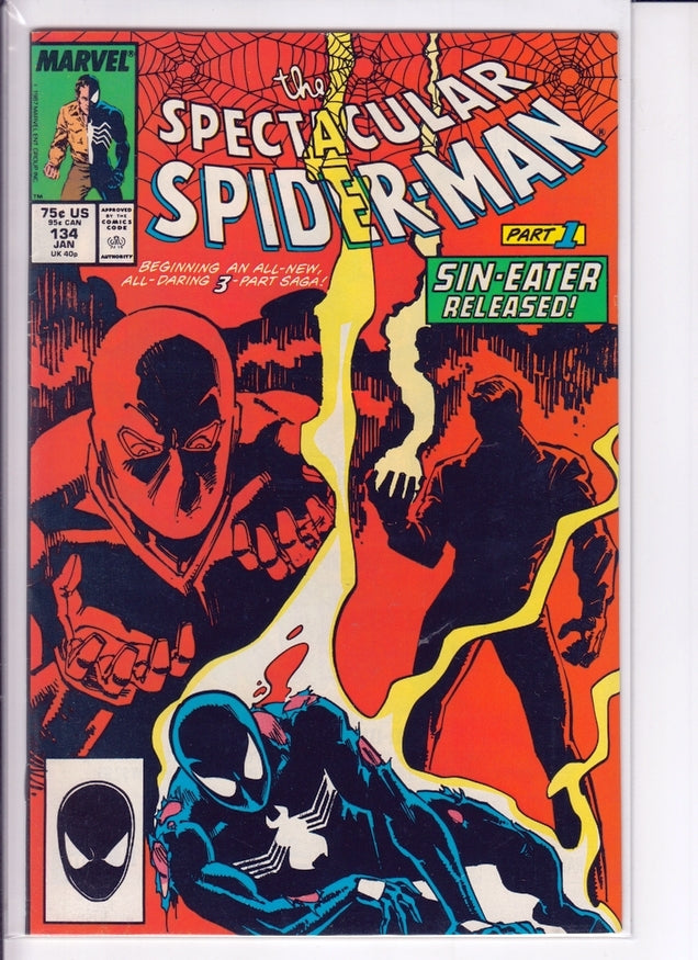 SPECTACULAR SPIDER-MAN (1976) #134 NM-