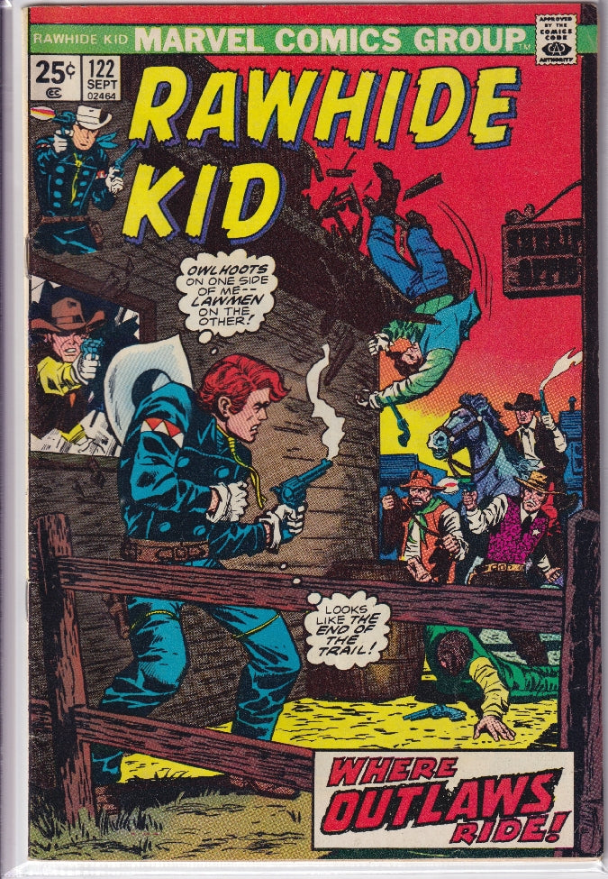 RAWHIDE KID (1955) #122 VG