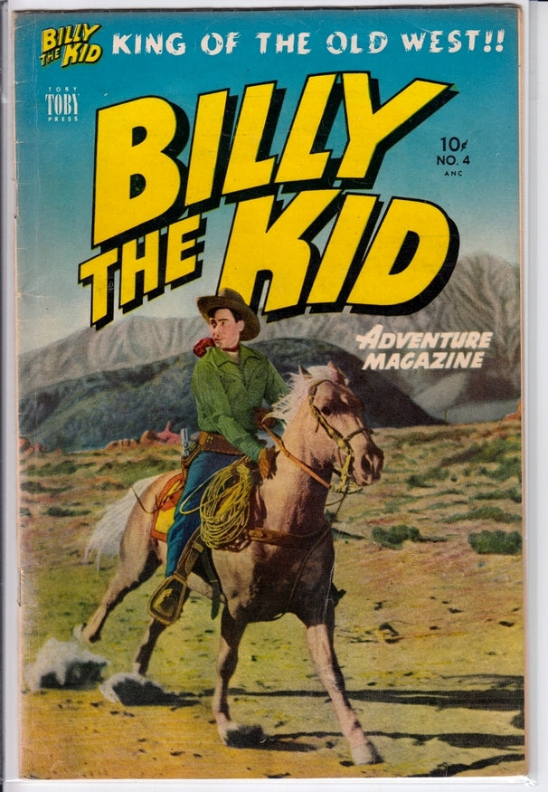 BILLY THE KID ADVENTURE MAGAZINE #4 FN+