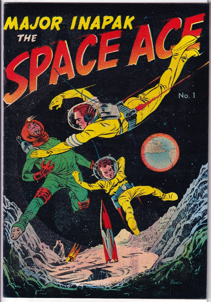 MAJOR INAPAK THE SPACE ACE #1VF+