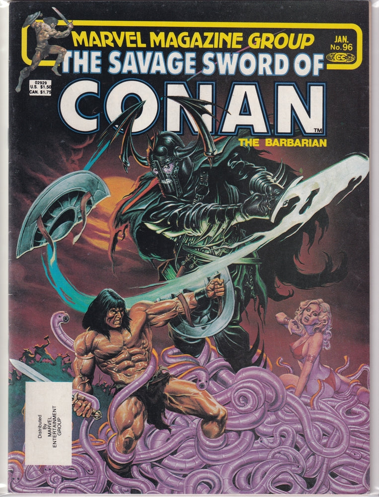 SAVAGE SWORD OF CONAN (1974) #096 FN+