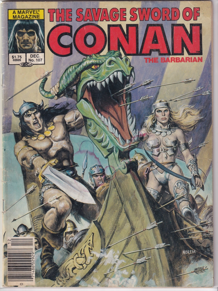 SAVAGE SWORD OF CONAN (1974) #107 VG