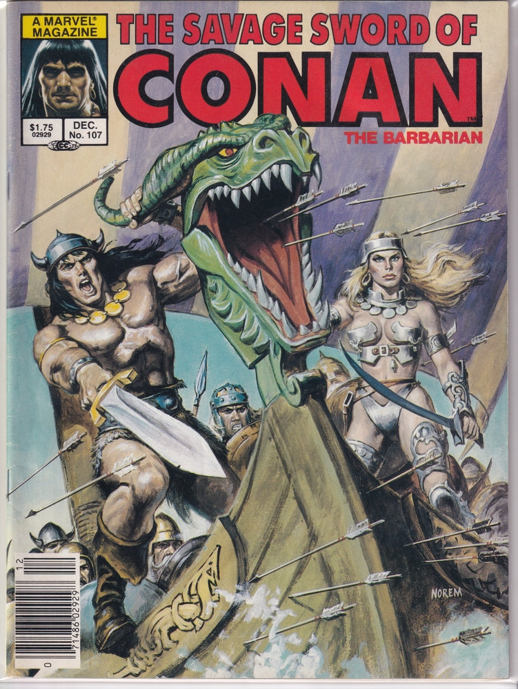 SAVAGE SWORD OF CONAN (1974) #107 FN