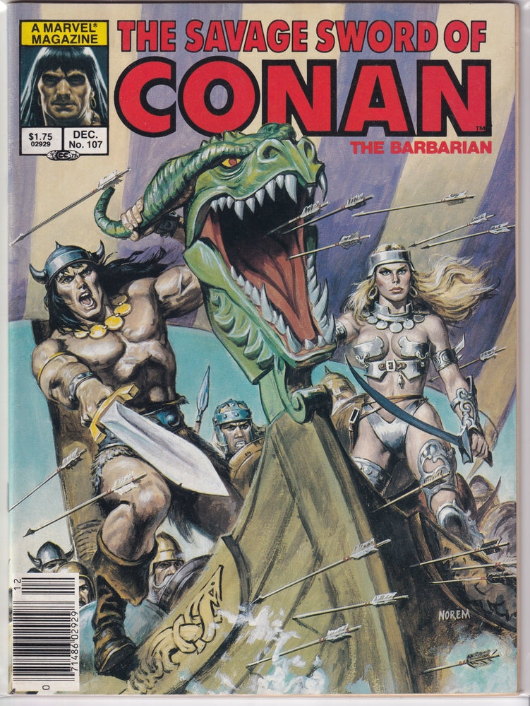SAVAGE SWORD OF CONAN (1974) #107 VF