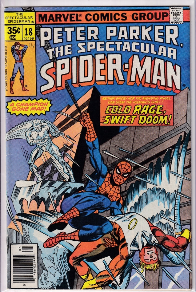 SPECTACULAR SPIDER-MAN (1976) #018 FN+