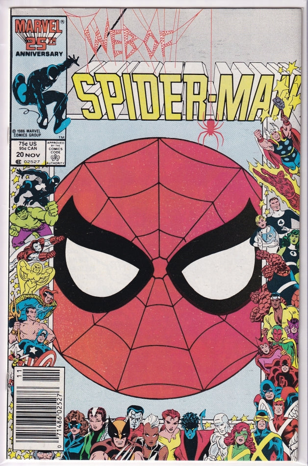 WEB OF SPIDER-MAN (1985) #020 FN/VF