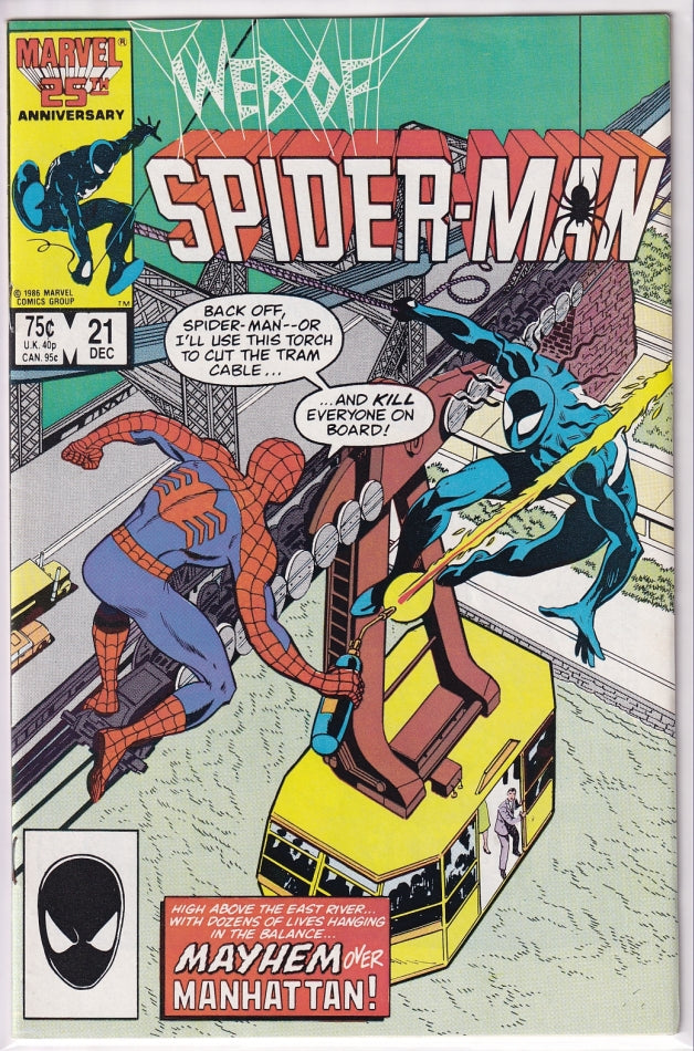 WEB OF SPIDER-MAN (1985) #021 VF