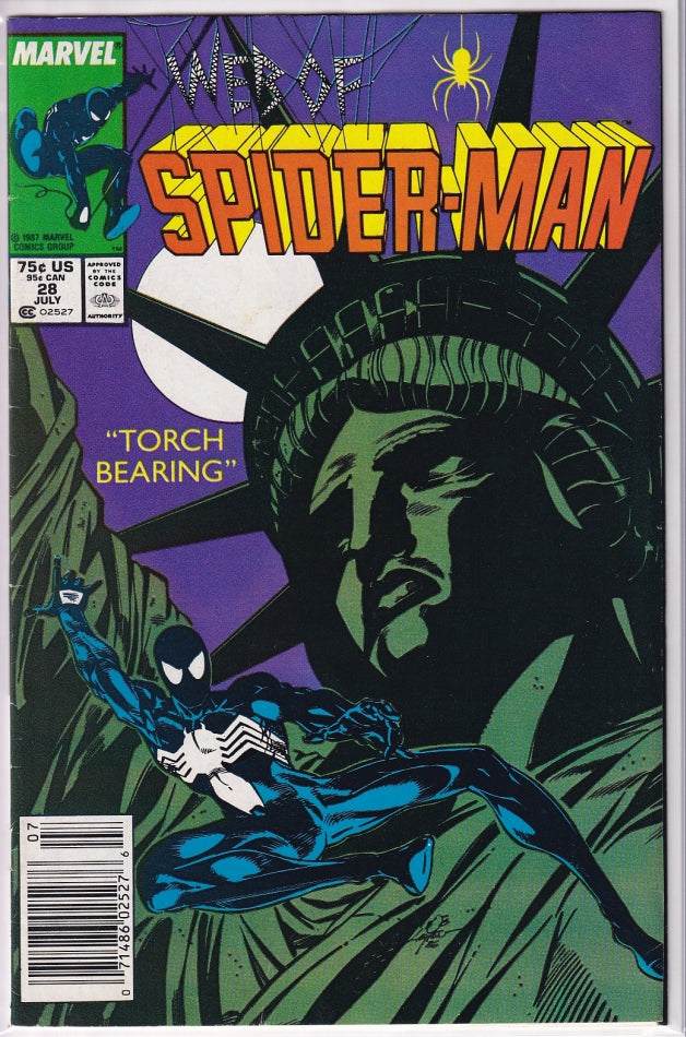 WEB OF SPIDER-MAN (1985) #028 VF+