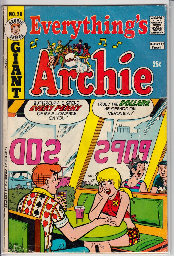 EVERYTHING’S ARCHIE #028 VG-