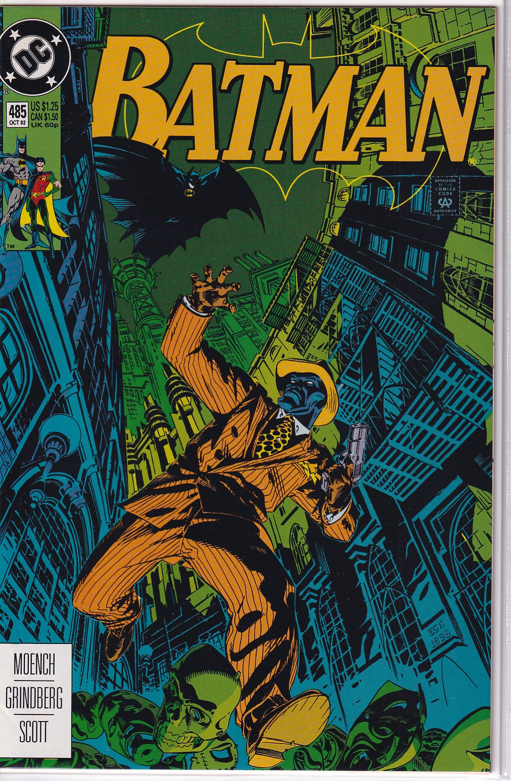 BATMAN (1940) #485 VF+
