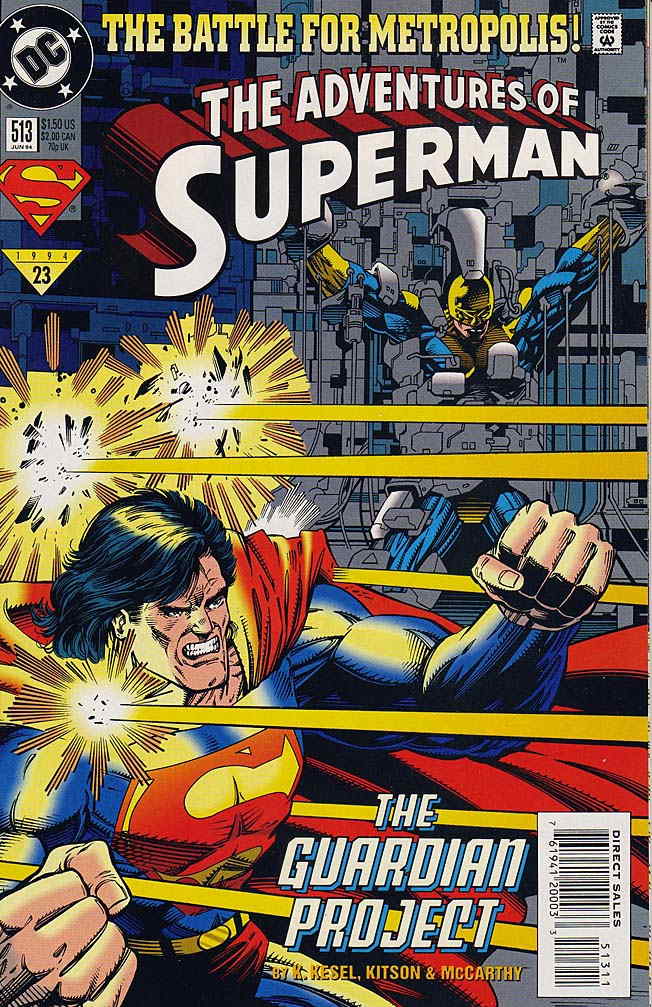 ADVENTURES OF SUPERMAN #513