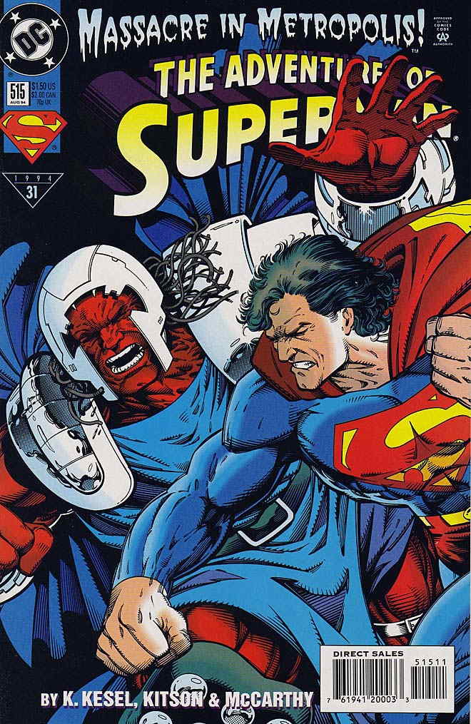 ADVENTURES OF SUPERMAN #515