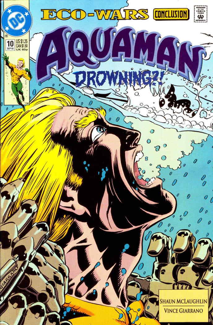 AQUAMAN (1991) #10