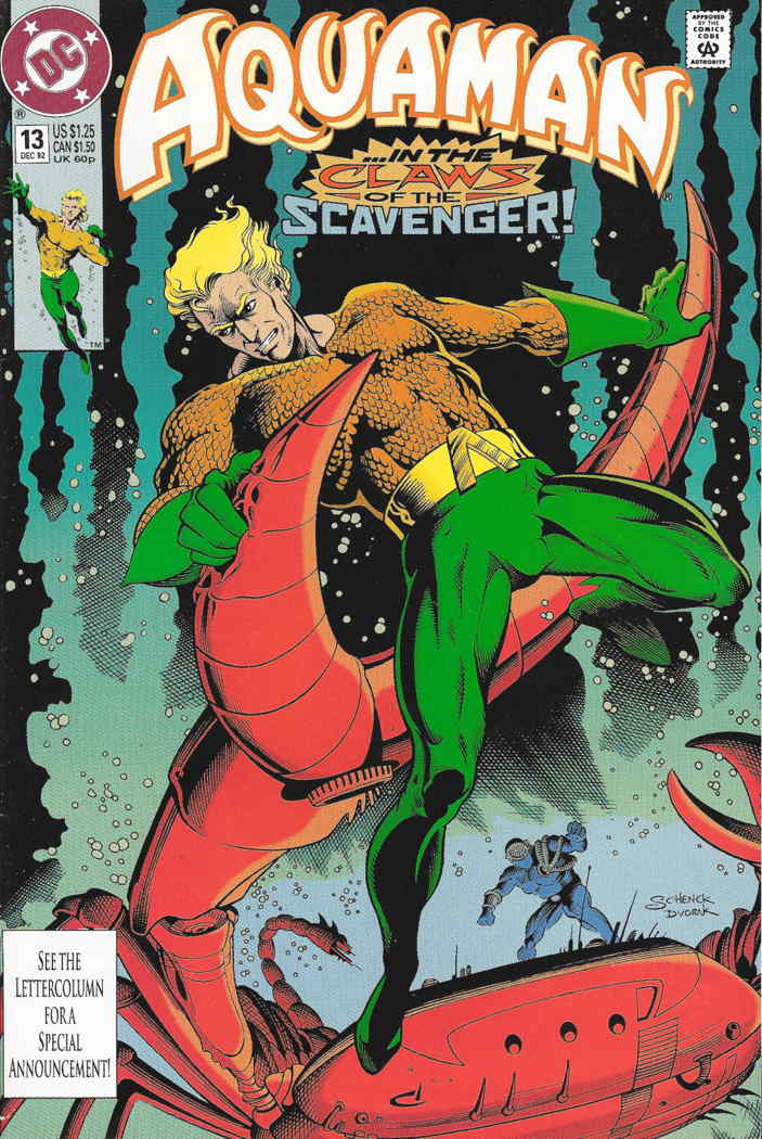 AQUAMAN (1991) #13