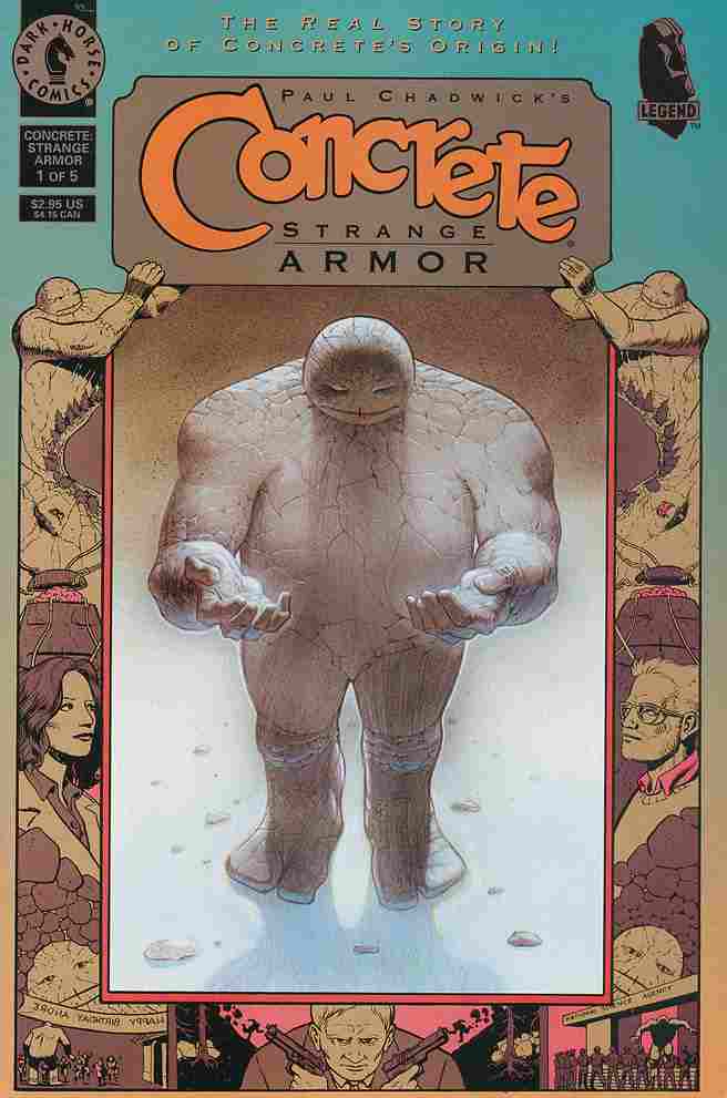 CONCRETE: STRANGE ARMOR #1