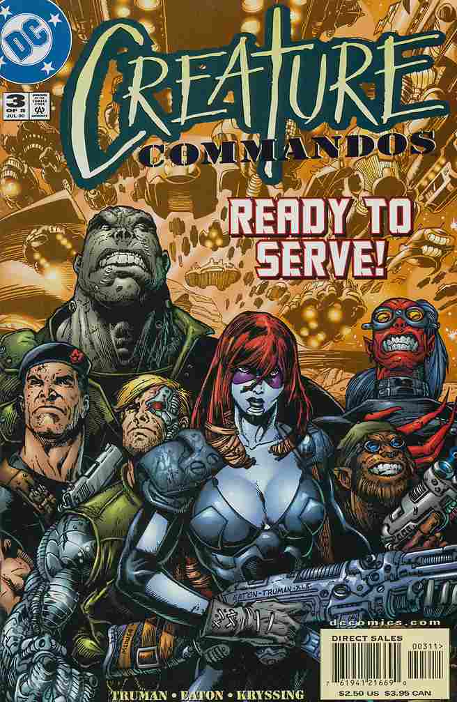 CREATURE COMMANDOS #3