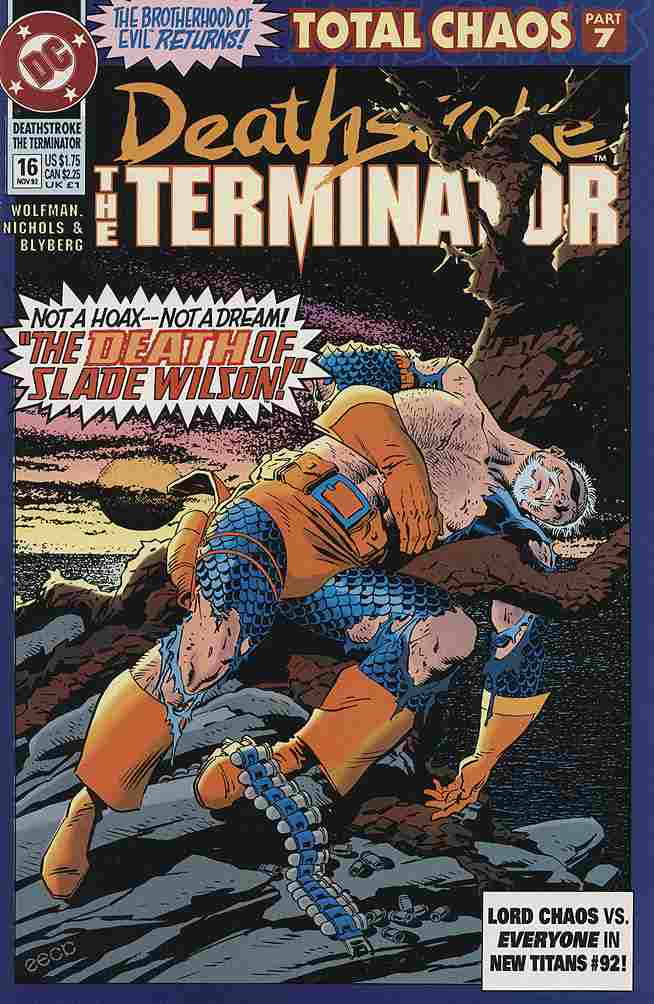 DEATHSTROKE THE TERMINATOR #16