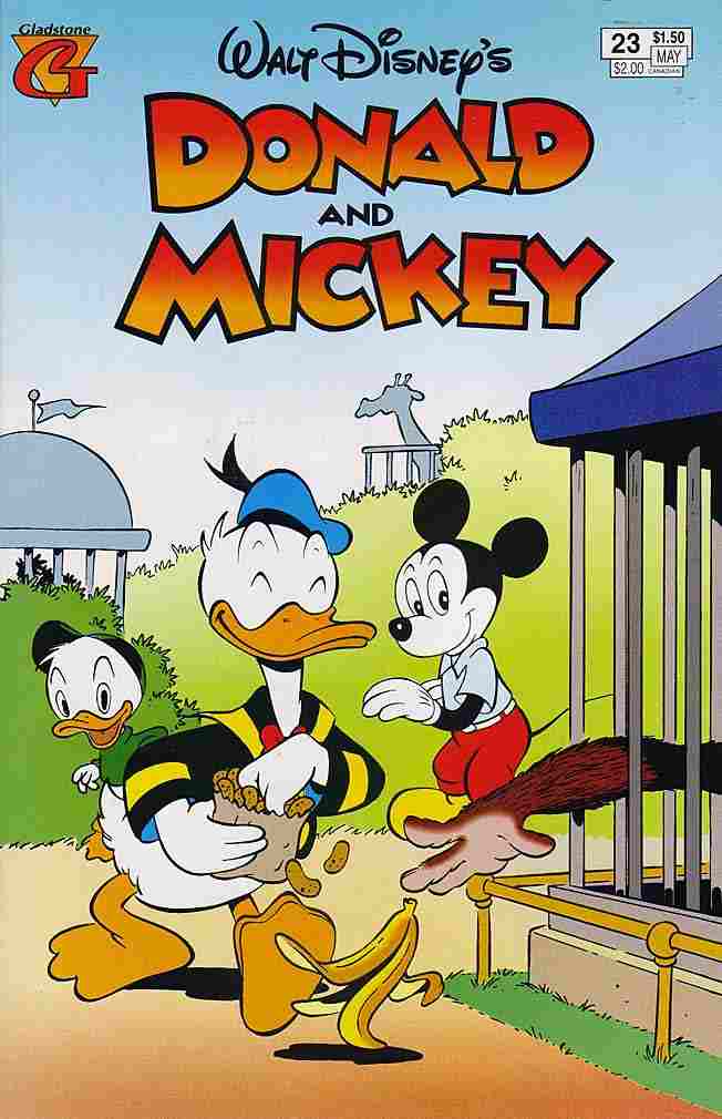 DONALD AND MICKEY #23 NM-