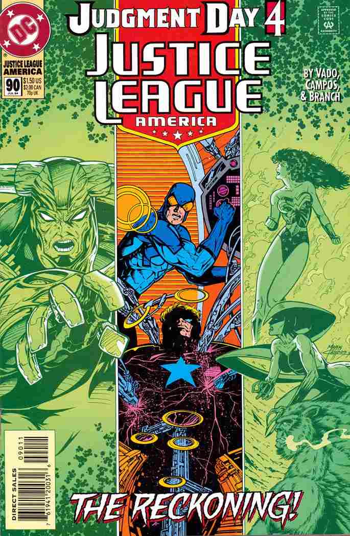 JUSTICE LEAGUE AMERICA #90