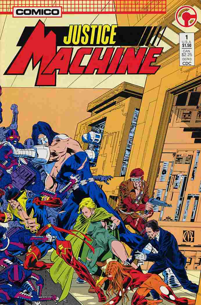 JUSTICE MACHINE (COMICO) #1