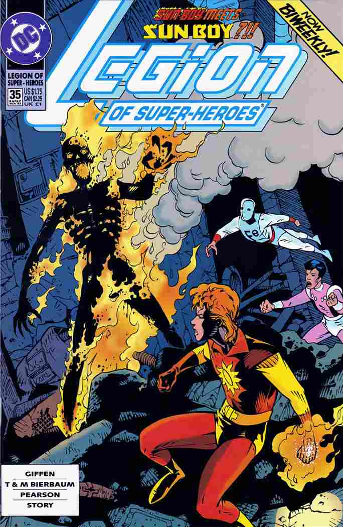 LEGION OF SUPER-HEROES (1989) #35