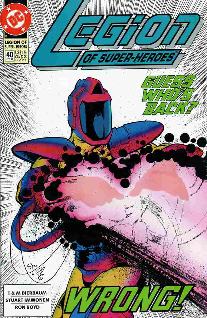 LEGION OF SUPER-HEROES (1989) #40