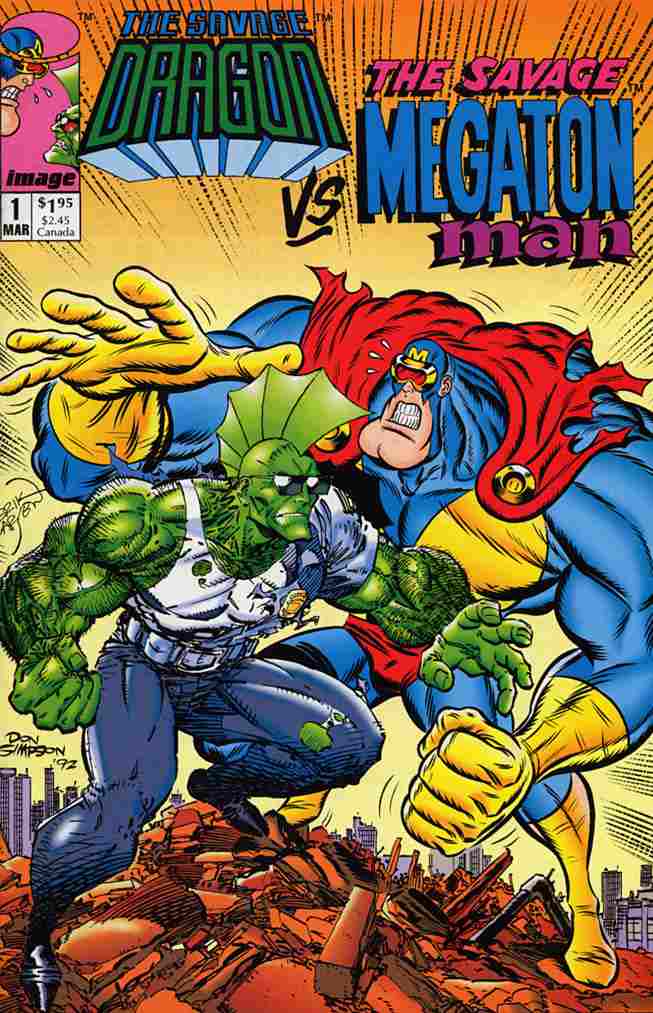 SAVAGE DRAGON VS. THE SAVAGE MEGATON MAN, THE #1