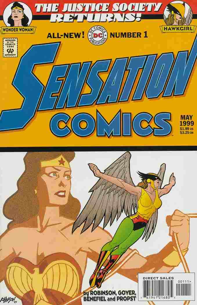 SENSATION COMICS (2ND SERIES) #1