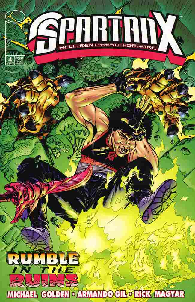 SPARTAN X: HELL-BENT-HERO-FOR-HIRE (JACKIE CHANE #4