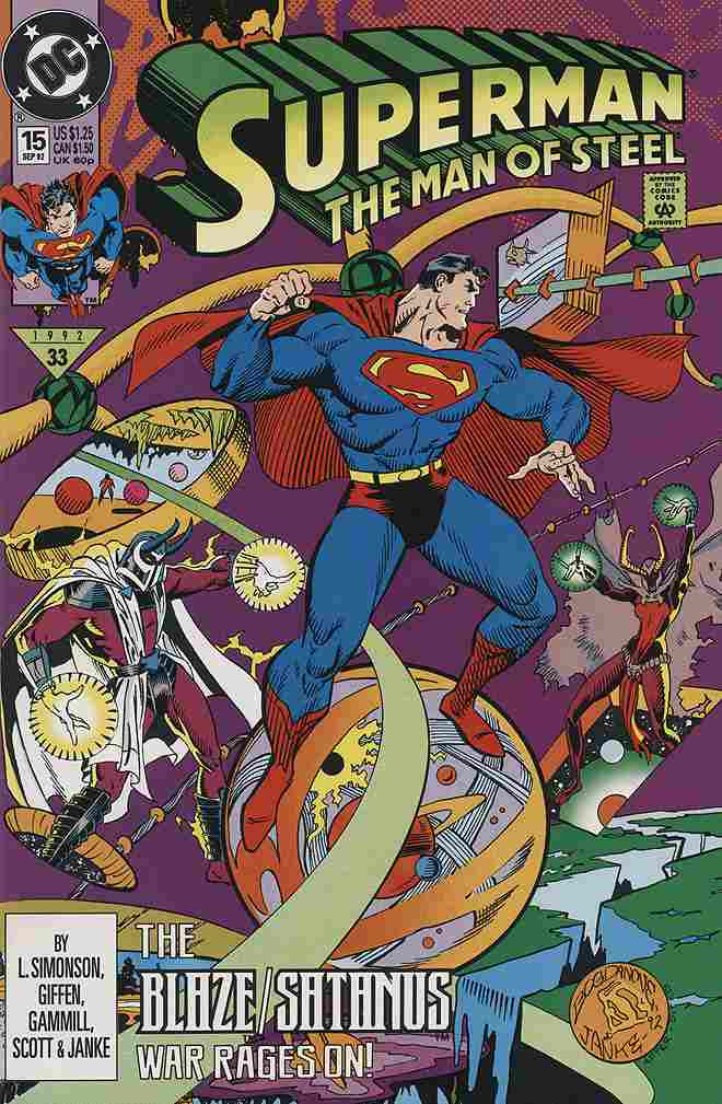 SUPERMAN THE MAN OF STEEL #015