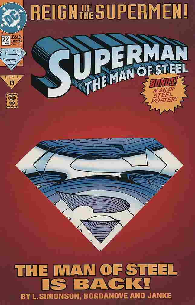 SUPERMAN THE MAN OF STEEL #022