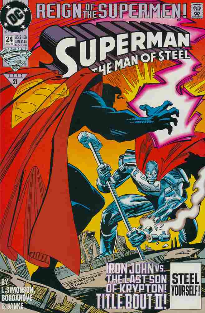 SUPERMAN THE MAN OF STEEL #024