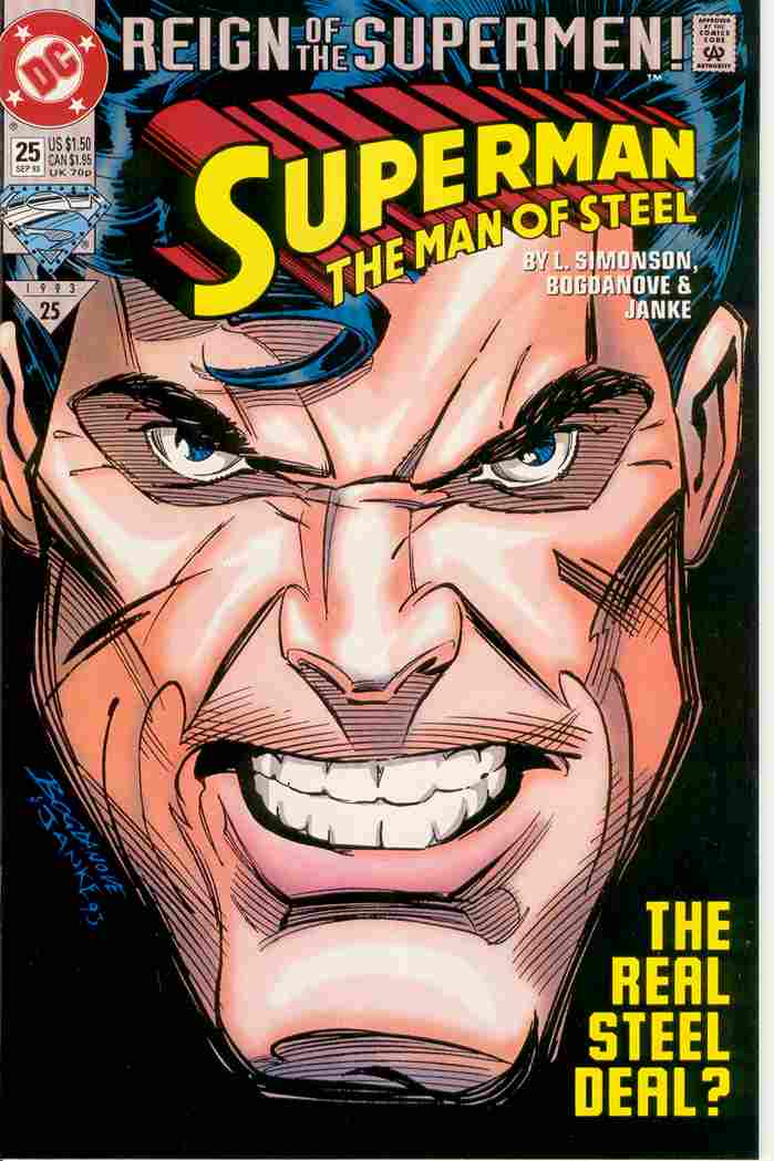 SUPERMAN THE MAN OF STEEL #025