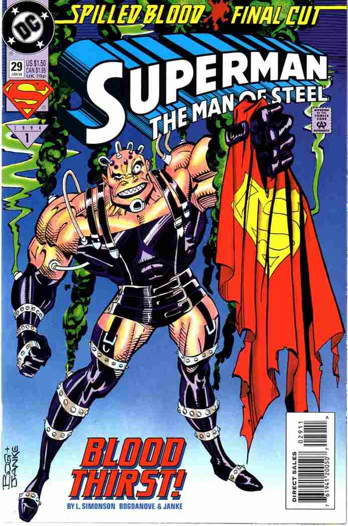 SUPERMAN THE MAN OF STEEL #029